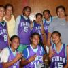 Puaikura Under 14 Girls with Coaches Margaret & Tapu