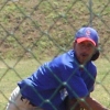 American Samoa pitcher Ben Solaita releases a pitch against Palau's batters