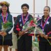 Women's medal ceremony