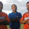 The trio from left to right Arua Leke, Sebastian Kone and Rei Raga are ready for the tought One Day SP Super Series. 