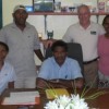 VBF representatives with Steve Smith