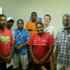 From Left to Right: Mr. Eric Chow (SIBF Vice-President), Mr. Cecil Loti (HBL President), Mr. Randy Haitigeva (SIBF Treasurer), Mr. Moses Au (SIBF Member), Ms. Jessie Konofilia (SIBF Secretary), Mr. Ryan Burns (FIBA Oceania ZDO) and Mr. Don Boykin (SIBF Pr