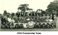 1958 Premiership Team