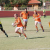 Captain Chris leads the attack.