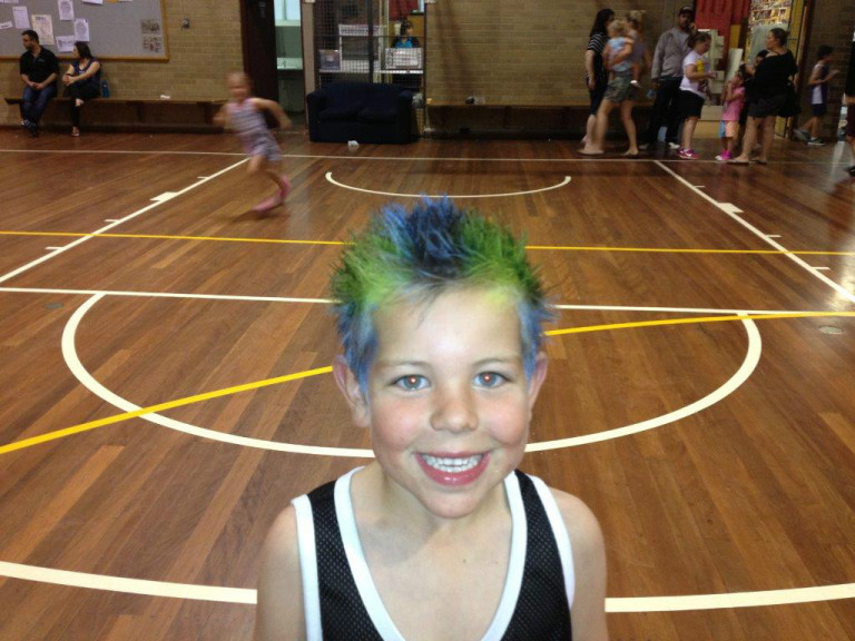 Crazy Hair Day Queanbeyan Basketball Association SportsTG