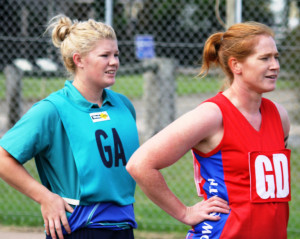 ODFNL Netball 2014 Round 1 Lindenow South v Omeo-Benambra Seniors