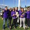 Kathy Macfarlane with her all women-crew home at RYCV complete with the canines