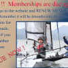 2016 MEMBERSHIP RENEWALS DUE NOW