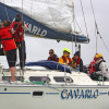 Marnie Irving at the helm of Cavarlo with her BTB graduates