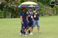 Team Niue keeping cool 