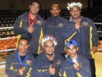 Nauru Boxing Team 2009 Mini Games