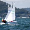 Sabots sailing in race
